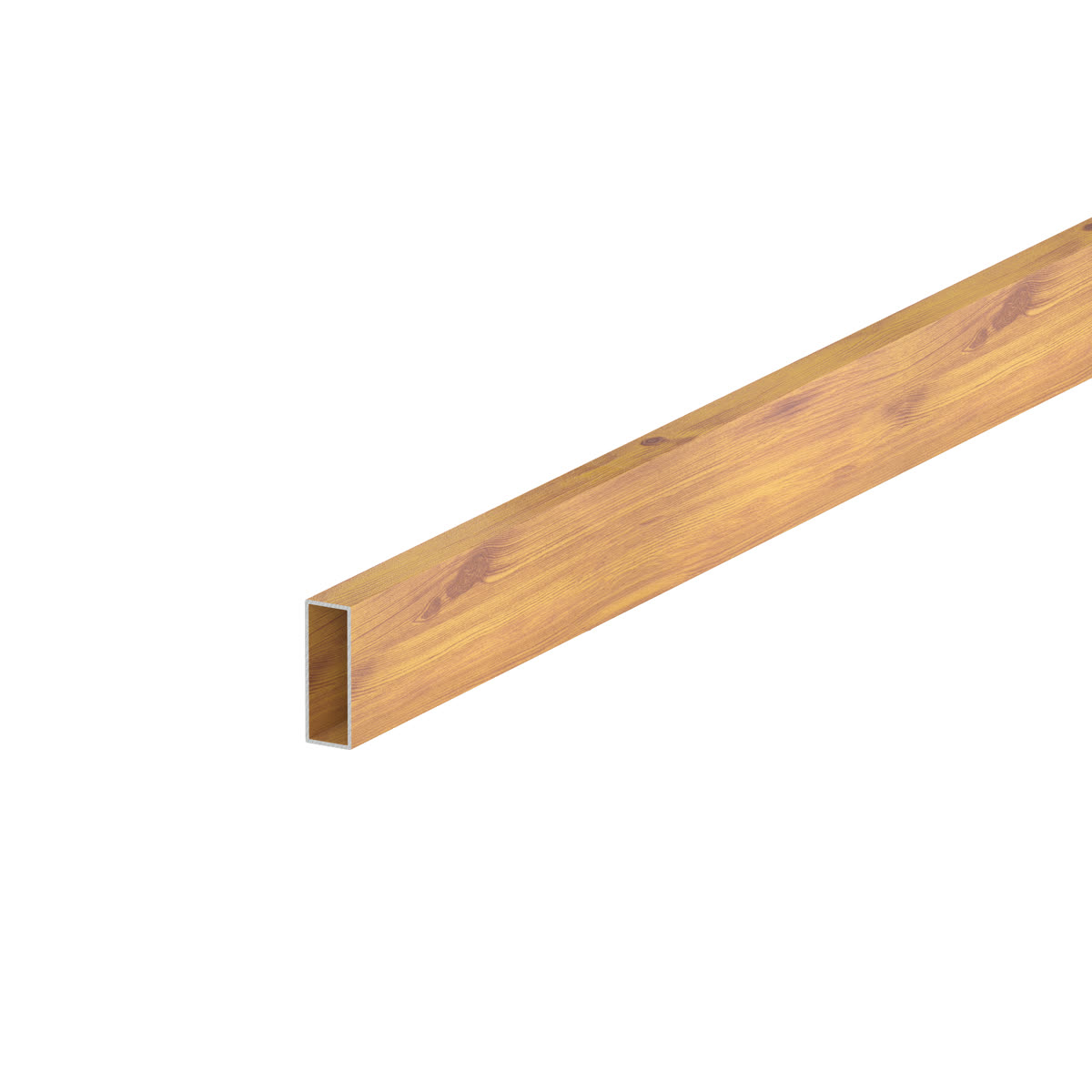 Lamelă de aluminiu, finisaj Imitație pin &middot; lemn deschis