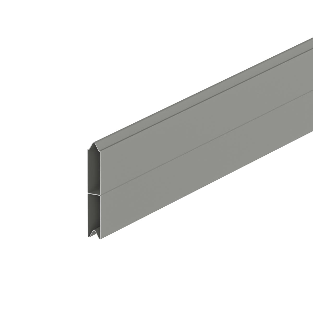 Panou de aluminiu, finisaj RAL 9007s &middot; gri