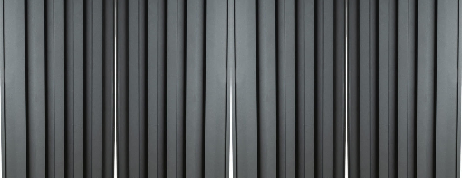 Perete de riflaj de aluminiu, finisaj antracit DB703s