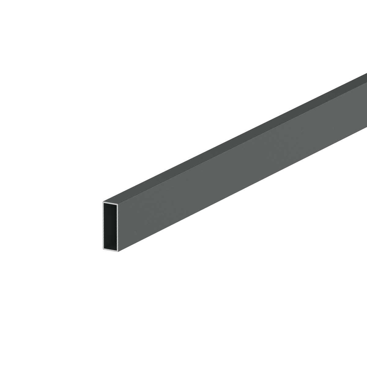 Lamelă plată de aluminiu 70 x 25 mm, finisaj antracit DB703s, pentru paravane și riflaje