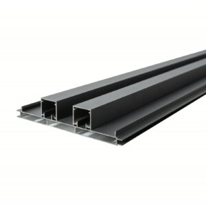 Riflaj de aluminiu 186,5 x 18,5 mm, finisaj Antracit DB703s